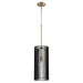 Quorum - 818-1-80 - One Light Pendant - Finura - Aged Brass