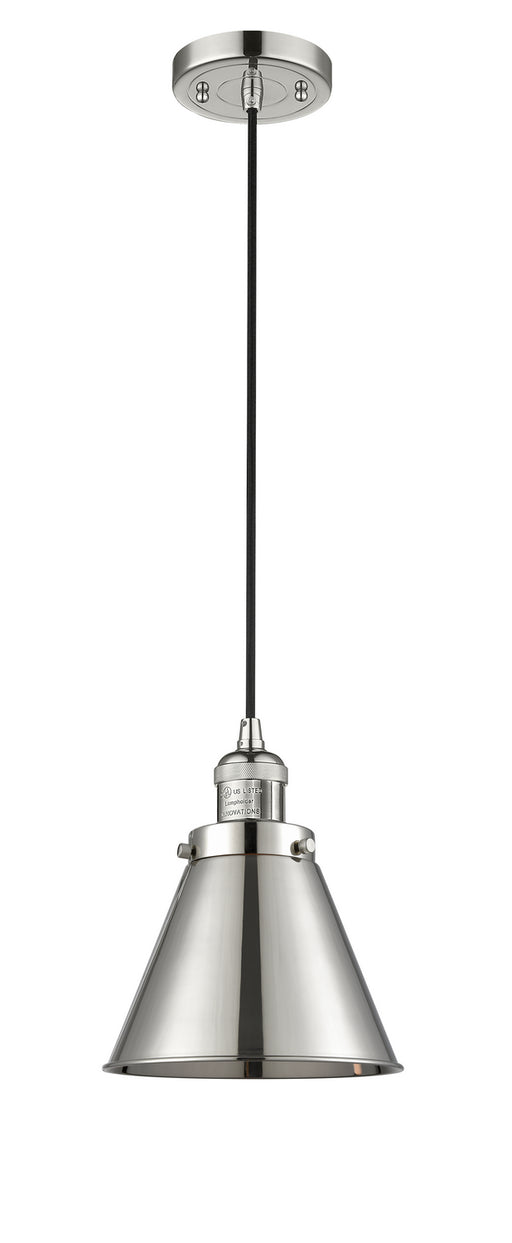 Innovations - 201C-PN-M13-PN - One Light Mini Pendant - Franklin Restoration - Polished Nickel