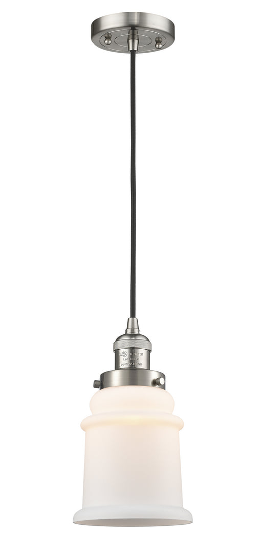 Innovations - 201C-SN-G181 - One Light Mini Pendant - Franklin Restoration - Brushed Satin Nickel