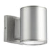 Quorum - 920-2-16 - LED Outdoor Wall Lantern - Cylinder - Brushed Aluminum