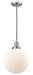 Innovations - 201C-SN-G201-10 - One Light Mini Pendant - Franklin Restoration - Brushed Satin Nickel