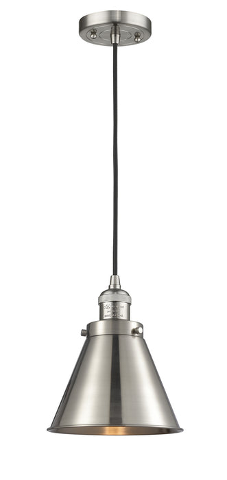 Innovations - 201C-SN-M13-SN - One Light Mini Pendant - Franklin Restoration - Brushed Satin Nickel