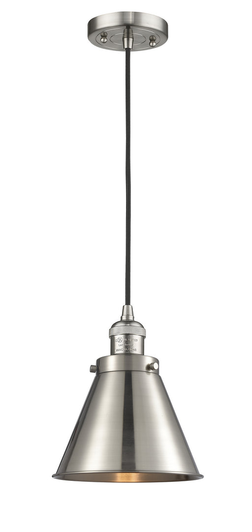 Innovations - 201C-SN-M13-SN-LED - LED Mini Pendant - Franklin Restoration - Brushed Satin Nickel