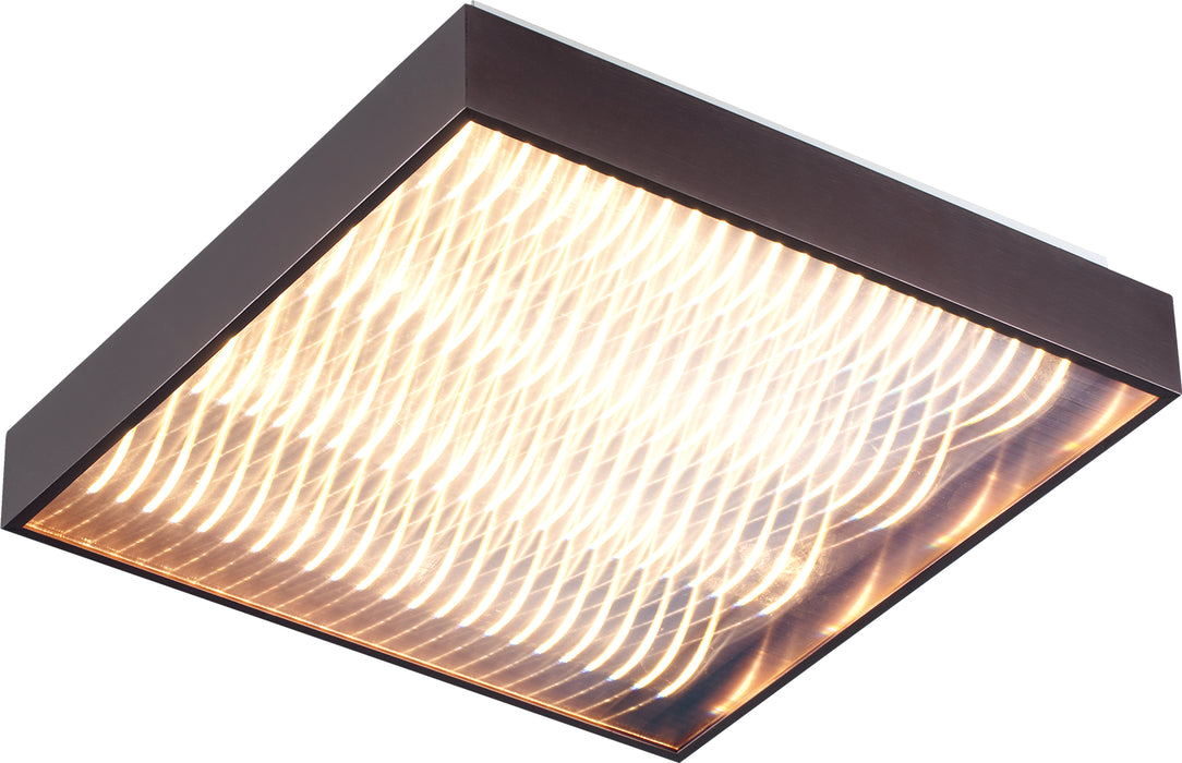 PageOne - PC010068-DT - LED Flush Mount - Mirage - Deep Taupe