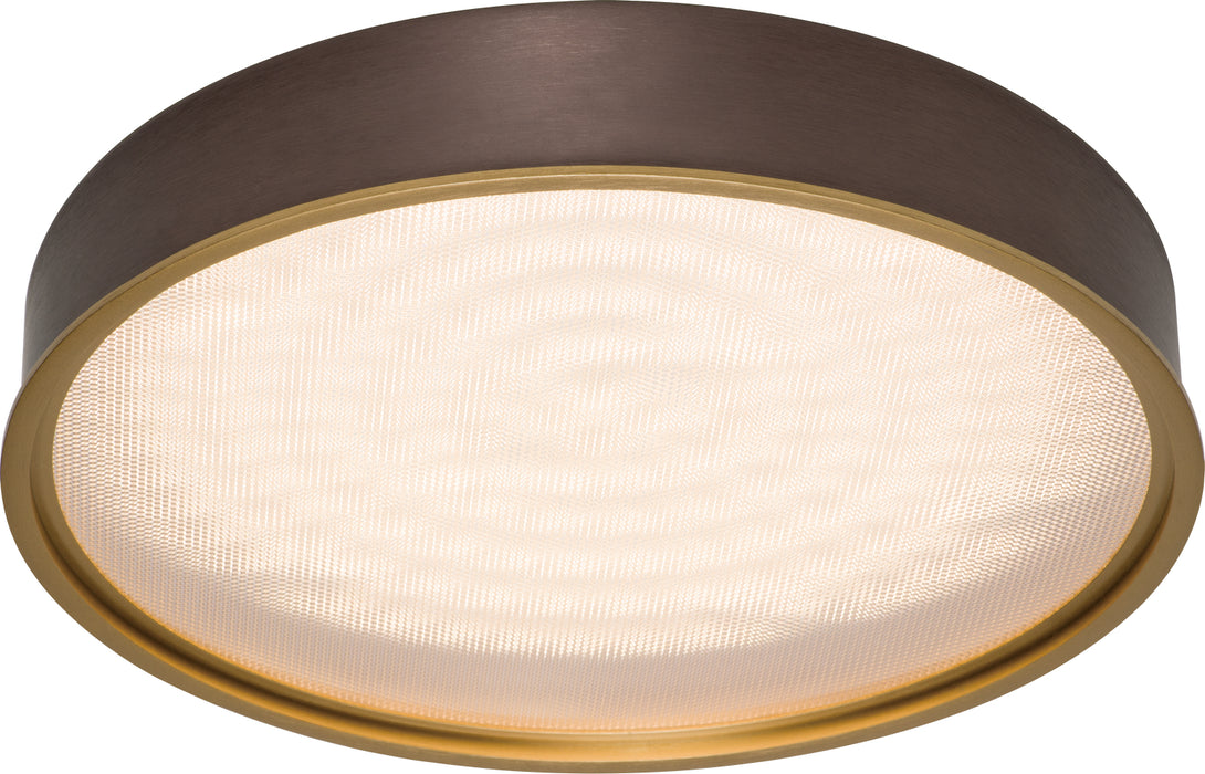 PageOne - PC111070-DT - LED Flush Mount - Pan - Deep Taupe