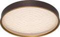 PageOne - PC111071-DT - LED Flush Mount - Pan - Deep Taupe
