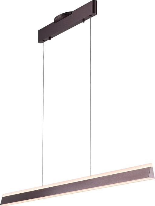PageOne - PP121347-BT - LED Pendant - Prism - Brushed Taupe