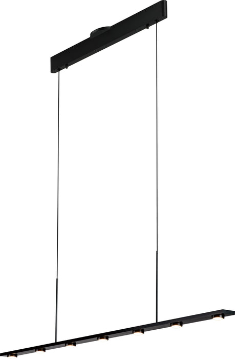 PageOne - PP121462-SBB - LED Pendant - Aurora - Satin Brushed Black