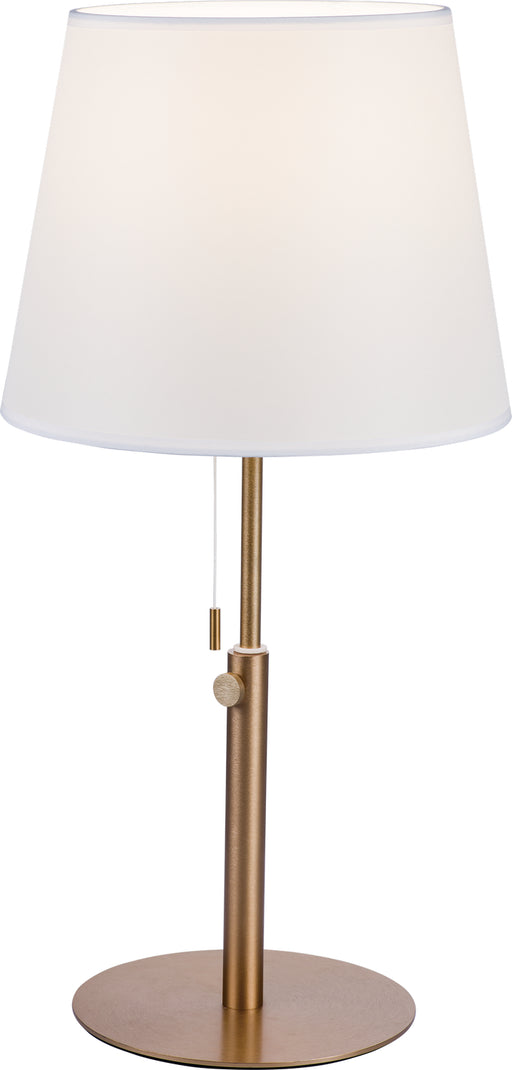 PageOne - PT040033-BC/WH - One Light Table Lamp - Vera - Brushed Champagne