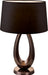 PageOne - PT140914-DT/BK - LED Table Lamp - Elisa - Deep Taupe