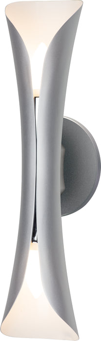 PageOne - PW130118-AL - Two Light Wall Sconce - Renzo - Brushed Aluminum