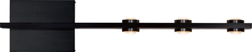 PageOne - PW131318-SBB - LED Wall Sconce - Aurora - Satin Brushed Black