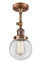 Innovations - 201F-AC-G202-6 - One Light Semi-Flush Mount - Franklin Restoration - Antique Copper