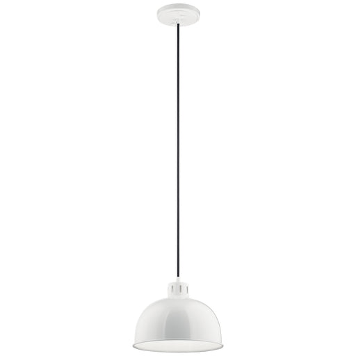 Kichler - 52152WH - One Light Pendant - Zailey - White