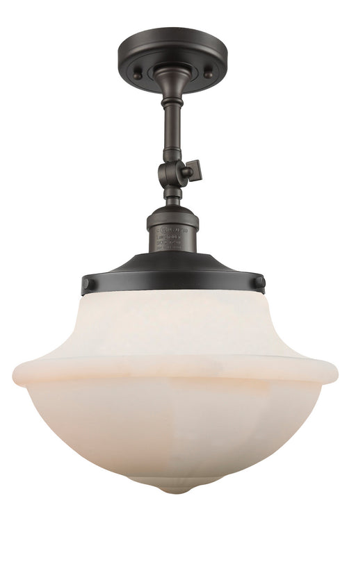 Innovations - 201F-OB-G541 - One Light Semi-Flush Mount - Franklin Restoration - Oil Rubbed Bronze