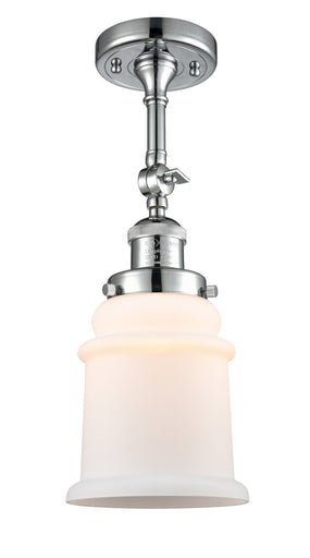 One Light Semi-Flush Mount