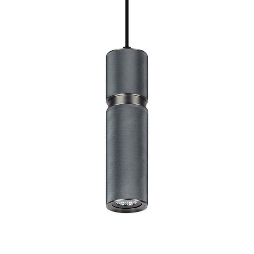 Avenue Lighting - HF1073-LDG - Pendant - Cicada - Knurled Dark Grey With Pewter Accents