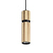Avenue Lighting - HF1075-BBK - Pendant - Cicada - Knurled Brass With Black Accents
