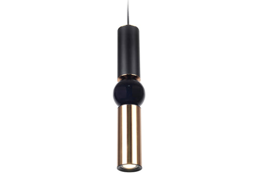Avenue Lighting - HF1091-BK/BB - Pendant - Cicada - Brushed Brass And Black