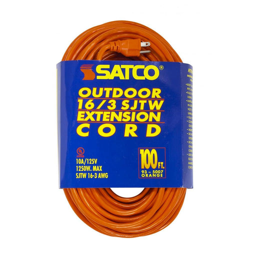 100`Heavy Duty Outdoor Extension Cord