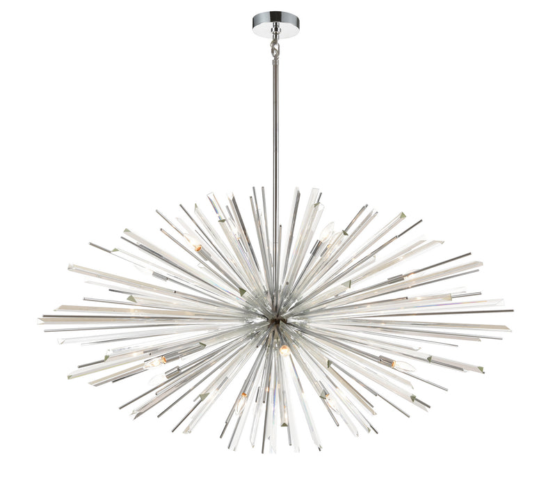 Avenue Lighting - HF8200-CH - Hanging Chandelier - Palisades Ave. - Chrome