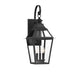 Savoy House - 5-722-153 - Three Light Outdoor Wall Sconce - Jackson - Black With Gold Highlighted