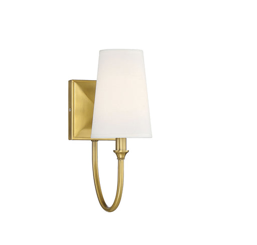 Savoy House - 9-2542-1-322 - One Light Wall Sconce - Cameron - Warm Brass