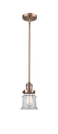 Franklin Restoration LED Mini Pendant Antique Copper