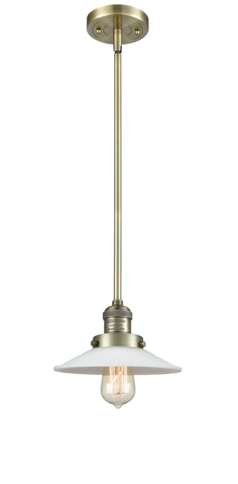 Innovations - 201S-AB-G1 - One Light Mini Pendant - Franklin Restoration - Antique Brass