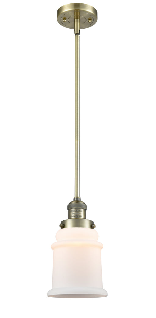 Innovations - 201S-AB-G181-LED - LED Mini Pendant - Franklin Restoration - Antique Brass