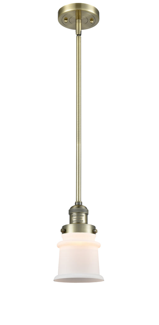 Innovations - 201S-AB-G181S - One Light Mini Pendant - Franklin Restoration - Antique Brass