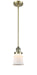 Innovations - 201S-AB-G181S-LED - LED Mini Pendant - Franklin Restoration - Antique Brass