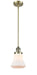 Innovations - 201S-AB-G191 - One Light Mini Pendant - Franklin Restoration - Antique Brass