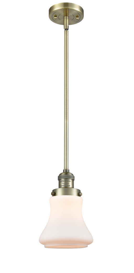 Innovations - 201S-AB-G191 - One Light Mini Pendant - Franklin Restoration - Antique Brass