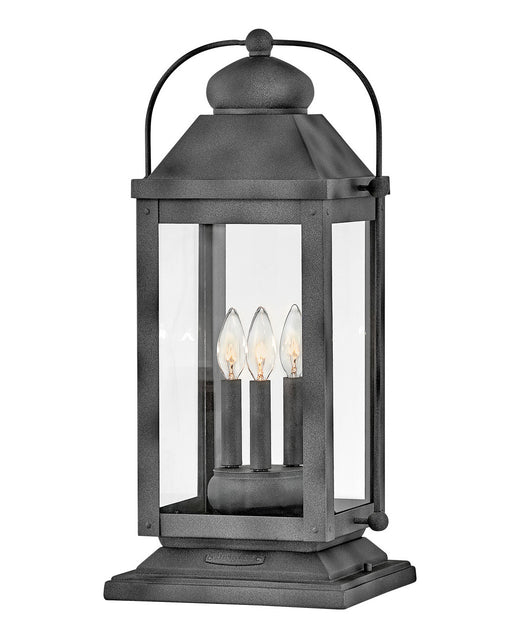 Hinkley - 1857DZ-LL - LED Outdoor Lantern - Anchorage - Aged Zinc