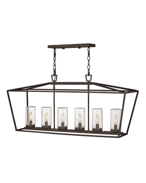 Hinkley - 2569OZ - Six Light Outdoor Lantern - Alford Place - Oil Rubbed Bronze