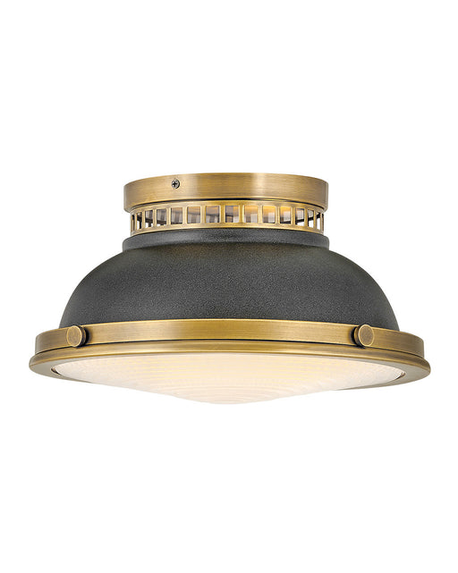 Hinkley - 4081HB-DZ - Two Light Foyer Pendant - Emery - Heritage Brass with Aged Zinc