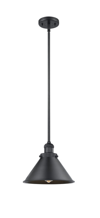 Innovations - 201S-BK-M10-BK - One Light Mini Pendant - Franklin Restoration - Matte Black