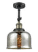 Innovations - 201F-BAB-G78 - One Light Semi-Flush Mount - Franklin Restoration - Black Antique Brass