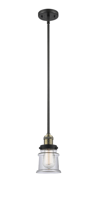 Innovations - 201S-BAB-G182S-LED - LED Mini Pendant - Franklin Restoration - Black Antique Brass