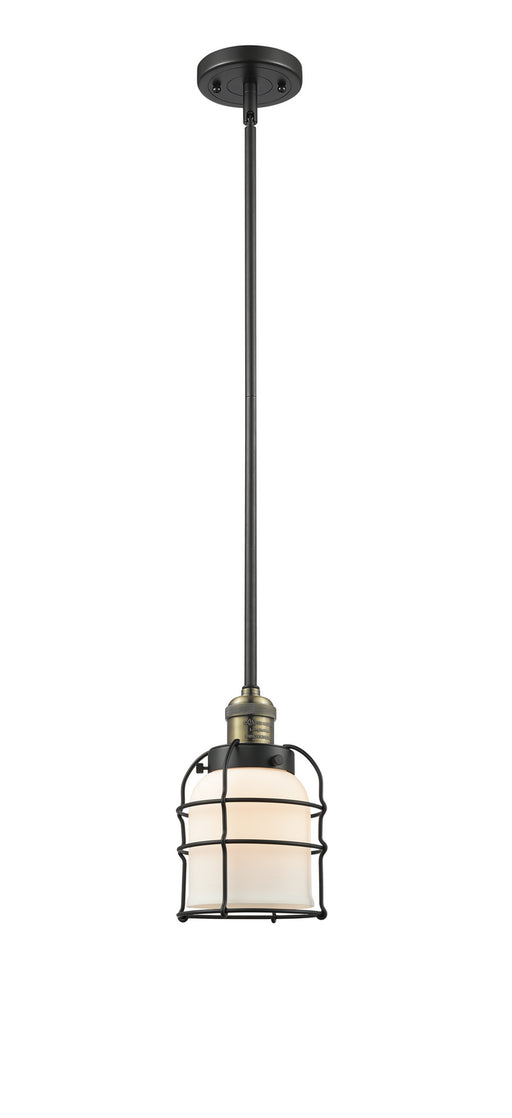 Innovations - 201S-BAB-G51-CE - One Light Mini Pendant - Franklin Restoration - Black Antique Brass