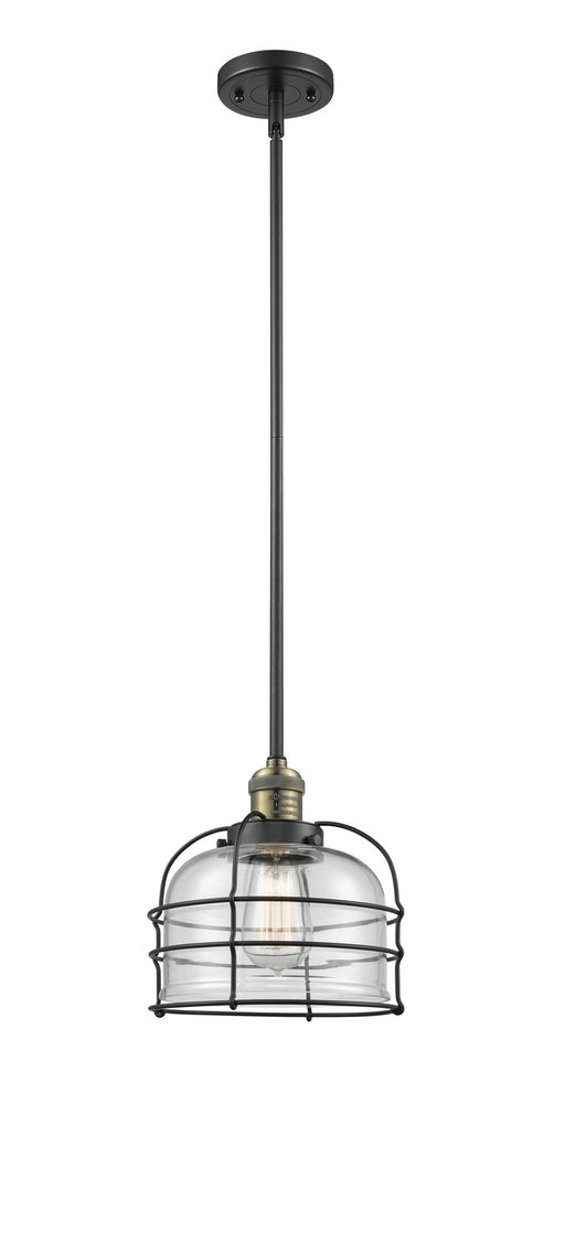 Innovations - 201S-BAB-G72-CE - One Light Mini Pendant - Franklin Restoration - Black Antique Brass