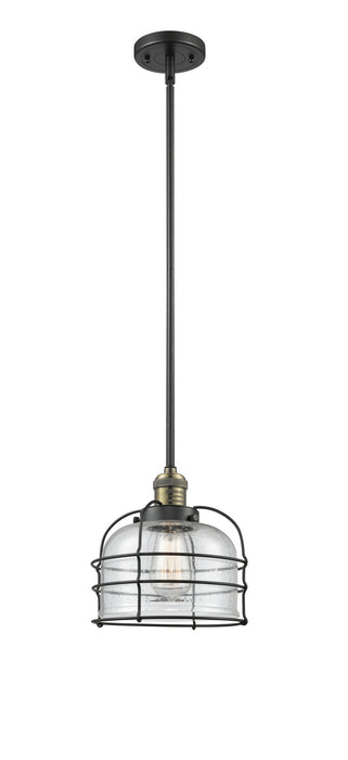 Innovations - 201S-BAB-G74-CE - One Light Mini Pendant - Franklin Restoration - Black Antique Brass