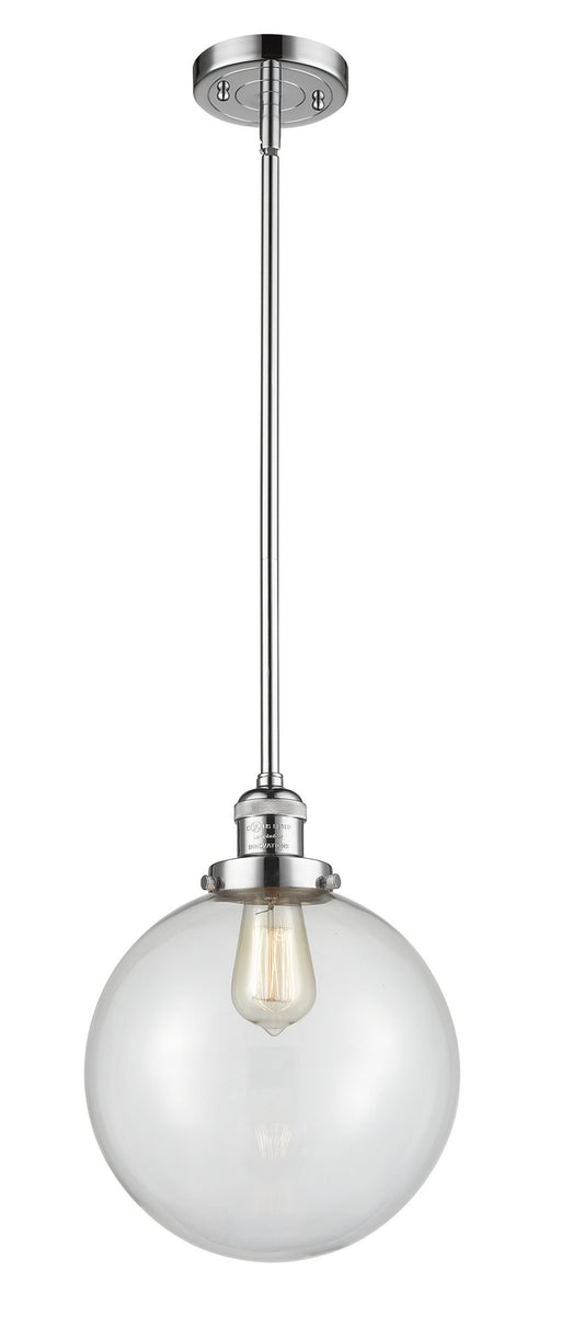 Innovations - 201S-PC-G202-10 - One Light Mini Pendant - Franklin Restoration - Polished Chrome