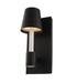 Kalco - 405321MBW - LED Wall Sconce - Candelero Outdoor - Matte Black w White Accent