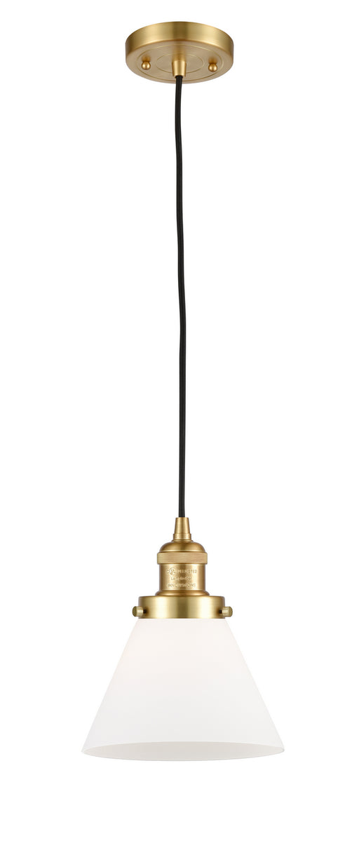 Innovations - 201C-SG-G41 - One Light Mini Pendant - Franklin Restoration - Satin Gold