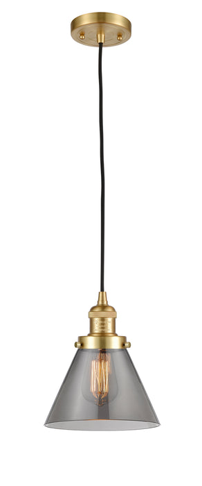 Innovations - 201C-SG-G43 - One Light Mini Pendant - Franklin Restoration - Satin Gold