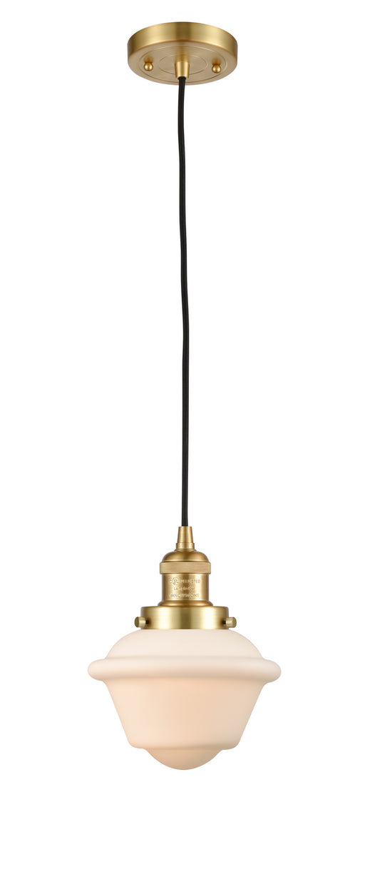 Innovations - 201C-SG-G531 - One Light Mini Pendant - Franklin Restoration - Satin Gold