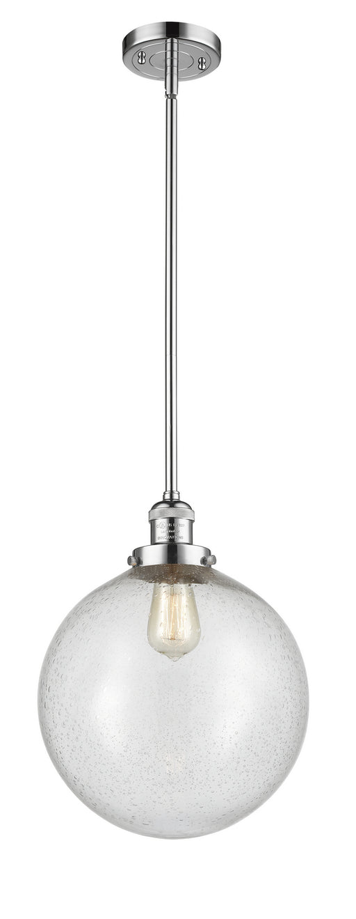 Innovations - 201S-PC-G204-12 - One Light Mini Pendant - Franklin Restoration - Polished Chrome