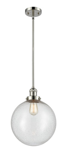 Franklin Restoration One Light Mini Pendant Polished Nickel